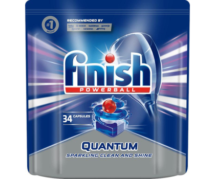 Akcesoria do zmywarek FINISH Kapsulki Quantum 34 regularne